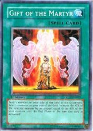 Gift of the Martyr (TLM-EN039) - The Lost Millennium 1st Edition - Premium Yugioh Single from Konami - Just $0.46! Shop now at Game Crave Tournament Store