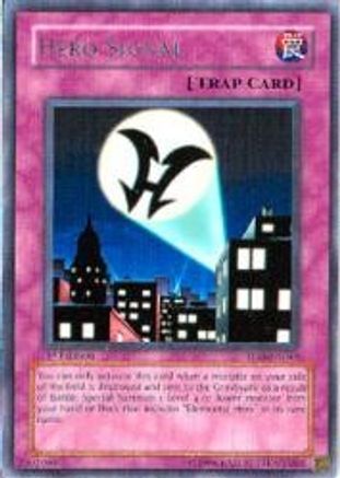 Hero Signal (TLM-EN049) - The Lost Millennium 1st Edition - Premium Yugioh Single from Konami - Just $0.34! Shop now at Game Crave Tournament Store