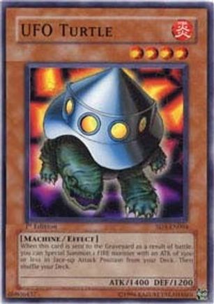 UFO Turtle (SD3-EN004) - Structure Deck: Blaze of Destruction 1st Edition - Premium Yugioh Single from Konami - Just $0.25! Shop now at Game Crave Tournament Store