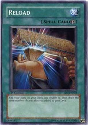 Reload (SD3-EN023) - Structure Deck: Blaze of Destruction 1st Edition - Premium Yugioh Single from Konami - Just $0.26! Shop now at Game Crave Tournament Store