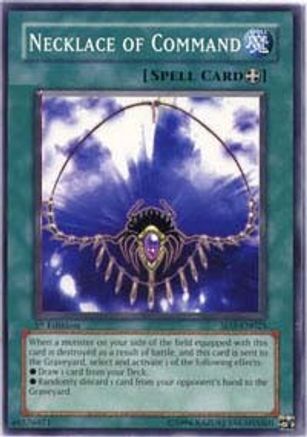 Necklace of Command (SD3-EN025) - Structure Deck: Blaze of Destruction 1st Edition - Premium Yugioh Single from Konami - Just $0.25! Shop now at Game Crave Tournament Store