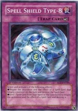 Spell Shield Type-8 (SD3-EN030) - Structure Deck: Blaze of Destruction 1st Edition - Premium Yugioh Single from Konami - Just $0.25! Shop now at Game Crave Tournament Store