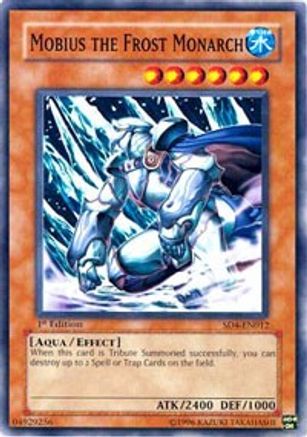 Mobius the Frost Monarch (SD4-EN012) - Structure Deck: Fury from the Deep 1st Edition - Premium Yugioh Single from Konami - Just $0.55! Shop now at Game Crave Tournament Store