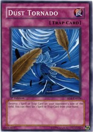 Dust Tornado (SD4-EN026) - Structure Deck: Fury from the Deep 1st Edition - Premium Yugioh Single from Konami - Just $0.55! Shop now at Game Crave Tournament Store