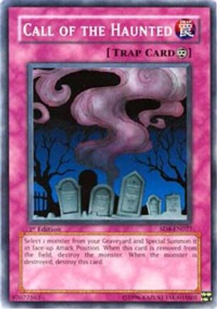 Call of the Haunted (SD4-EN027) - Structure Deck: Fury from the Deep 1st Edition - Premium Yugioh Single from Konami - Just $0.26! Shop now at Game Crave Tournament Store