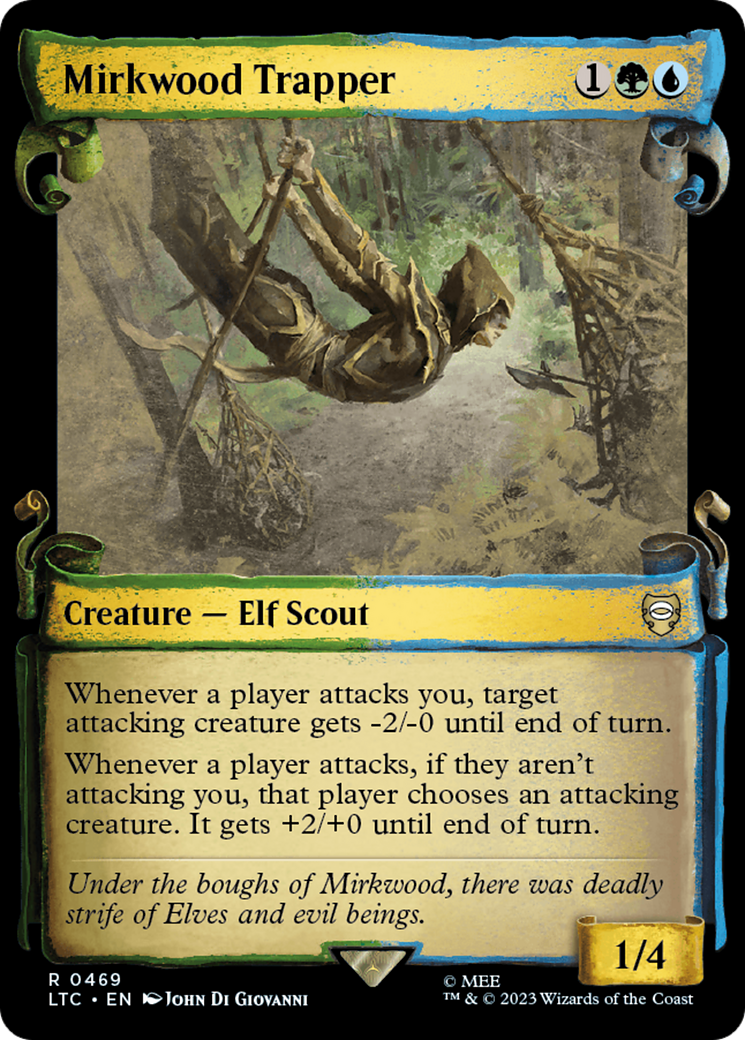 Mirkwood Trapper (LTC-469) - Tales of Middle-earth Commander: (Showcase) - Premium MTG Single from Wizards of the Coast - Just $0.26! Shop now at Game Crave Tournament Store