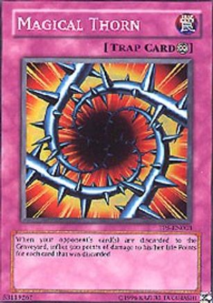 Magical Thorn (TP5-EN003) - Tournament Pack 5 Unlimited - Premium Yugioh Single from Konami - Just $5.33! Shop now at Game Crave Tournament Store