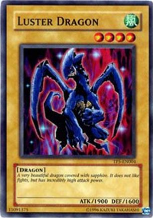 Luster Dragon (TP5-EN004) - Tournament Pack 5 Unlimited - Premium Yugioh Single from Konami - Just $15.66! Shop now at Game Crave Tournament Store