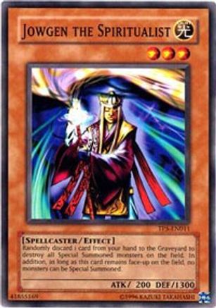 Jowgen the Spiritualist (TP5-EN011) - Tournament Pack 5 Unlimited - Premium Yugioh Single from Konami - Just $1.30! Shop now at Game Crave Tournament Store