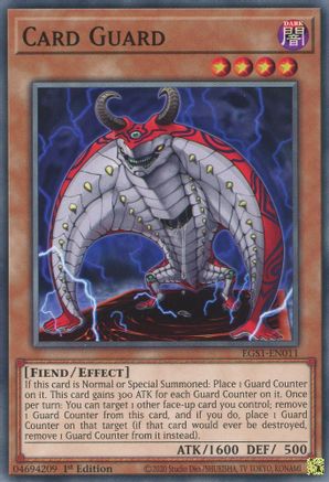 Card Guard (EGS1-EN011) - Egyptian God Deck: Slifer the Sky Dragon 1st Edition - Premium Yugioh Single from Konami - Just $0.25! Shop now at Game Crave Tournament Store