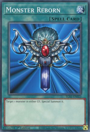 Monster Reborn (EGS1-EN023) - Egyptian God Deck: Slifer the Sky Dragon 1st Edition - Premium Yugioh Single from Konami - Just $0.36! Shop now at Game Crave Tournament Store