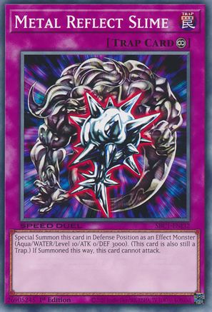 Metal Reflect Slime (EGS1-EN036) - Egyptian God Deck: Slifer the Sky Dragon Unlimited - Premium Yugioh Single from Konami - Just $0.25! Shop now at Game Crave Tournament Store