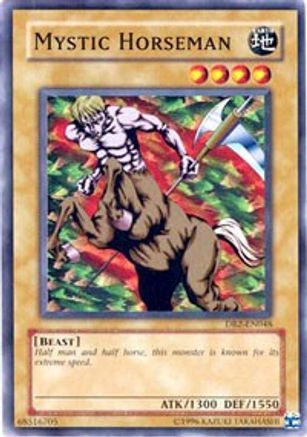 Mystic Horseman (DB2-EN048) - Dark Beginning 2 Unlimited - Premium Yugioh Single from Konami - Just $0.25! Shop now at Game Crave Tournament Store