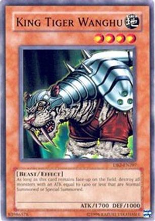 King Tiger Wanghu (DB2-EN207) - Dark Beginning 2 Unlimited - Premium Yugioh Single from Konami - Just $1.15! Shop now at Game Crave Tournament Store