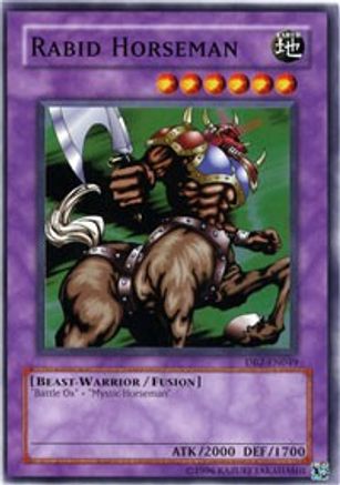 Rabid Horseman (DB2-EN049) - Dark Beginning 2 Unlimited - Premium Yugioh Single from Konami - Just $0.08! Shop now at Game Crave Tournament Store