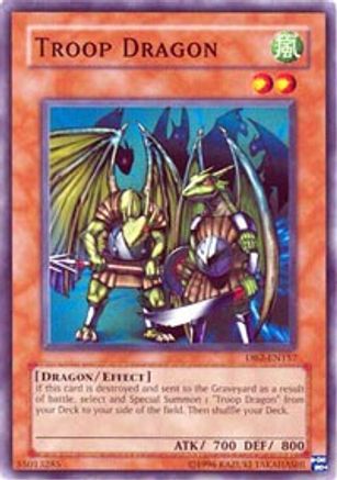 Troop Dragon (DB2-EN157) - Dark Beginning 2 Unlimited - Premium Yugioh Single from Konami - Just $0.30! Shop now at Game Crave Tournament Store