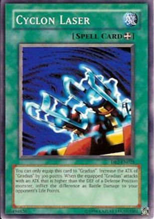 Cyclon Laser (DB2-EN028) - Dark Beginning 2 Unlimited - Premium Yugioh Single from Konami - Just $0.25! Shop now at Game Crave Tournament Store