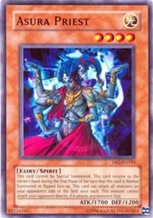 Asura Priest (DB2-EN183) - Dark Beginning 2 Unlimited - Premium Yugioh Single from Konami - Just $2.31! Shop now at Game Crave Tournament Store