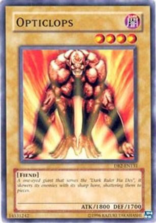 Opticlops (DB2-EN131) - Dark Beginning 2 Unlimited - Premium Yugioh Single from Konami - Just $0.35! Shop now at Game Crave Tournament Store