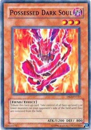 Possessed Dark Soul (DB2-EN127) - Dark Beginning 2 Unlimited - Premium Yugioh Single from Konami - Just $0.40! Shop now at Game Crave Tournament Store