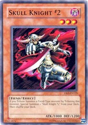 Skull Knight #2 (DB2-EN129) - Dark Beginning 2 Unlimited - Premium Yugioh Single from Konami - Just $0.25! Shop now at Game Crave Tournament Store