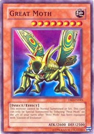 Great Moth (DB2-EN043) - Dark Beginning 2 Unlimited - Premium Yugioh Single from Konami - Just $0.41! Shop now at Game Crave Tournament Store