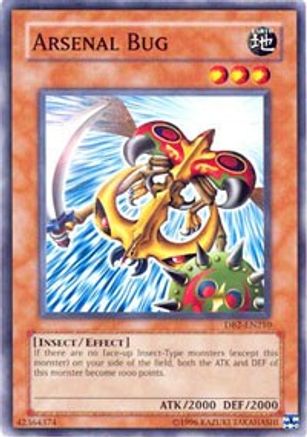 Arsenal Bug (DB2-EN210) - Dark Beginning 2 Unlimited - Premium Yugioh Single from Konami - Just $0.08! Shop now at Game Crave Tournament Store