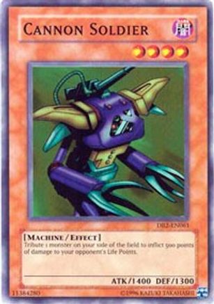 Cannon Soldier (DB2-EN061) - Dark Beginning 2 Unlimited - Premium Yugioh Single from Konami - Just $11.31! Shop now at Game Crave Tournament Store