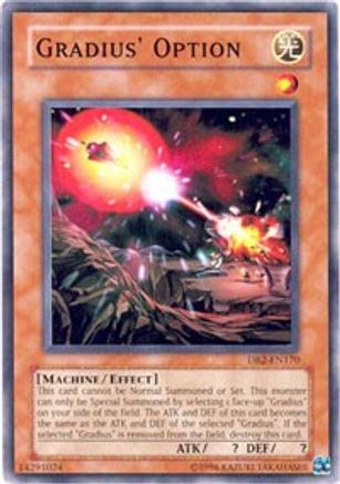Gradius' Option (DB2-EN170) - Dark Beginning 2 Unlimited - Premium Yugioh Single from Konami - Just $0.26! Shop now at Game Crave Tournament Store