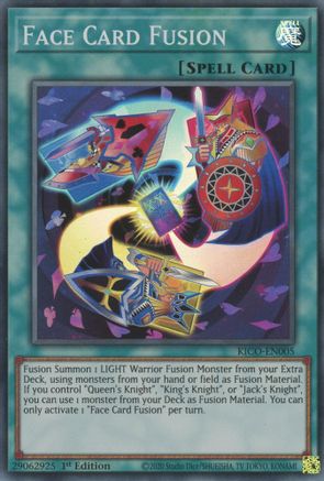 Face Card Fusion (KICO-EN005) - King's Court 1st Edition - Premium Yugioh Single from Konami - Just $0.25! Shop now at Game Crave Tournament Store