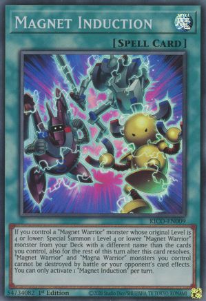 Magnet Induction (KICO-EN009) - King's Court 1st Edition - Premium Yugioh Single from Konami - Just $0.25! Shop now at Game Crave Tournament Store