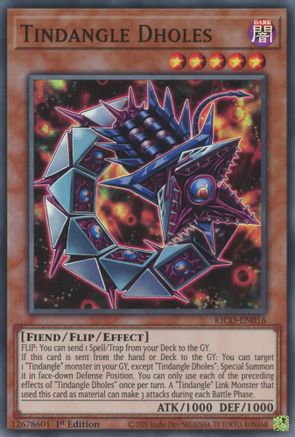 Tindangle Dholes (KICO-EN016) - King's Court 1st Edition - Premium Yugioh Single from Konami - Just $0.25! Shop now at Game Crave Tournament Store