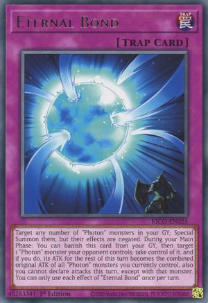 Eternal Bond (KICO-EN025) - King's Court 1st Edition - Premium Yugioh Single from Konami - Just $0.25! Shop now at Game Crave Tournament Store