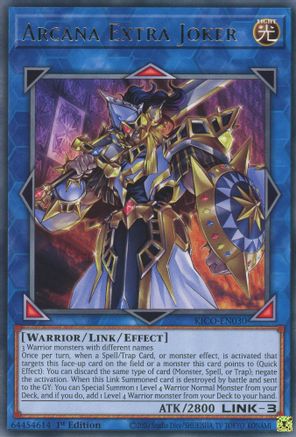 Arcana Extra Joker (KICO-EN030) - King's Court 1st Edition - Premium Yugioh Single from Konami - Just $0.25! Shop now at Game Crave Tournament Store
