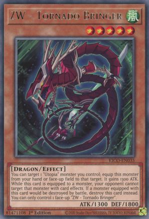 ZW - Tornado Bringer (KICO-EN035) - King's Court 1st Edition - Premium Yugioh Single from Konami - Just $0.25! Shop now at Game Crave Tournament Store