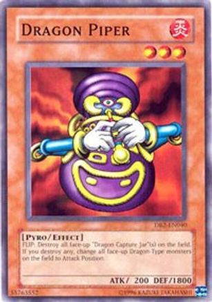 Dragon Piper (DB2-EN040) - Dark Beginning 2 Unlimited - Premium Yugioh Single from Konami - Just $0.50! Shop now at Game Crave Tournament Store