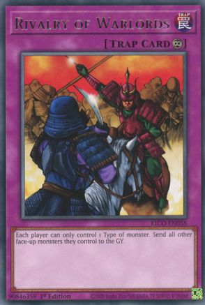 Rivalry of Warlords (KICO-EN058) - King's Court 1st Edition - Premium Yugioh Single from Konami - Just $0.34! Shop now at Game Crave Tournament Store