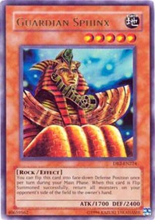 Guardian Sphinx (DB2-EN224) - Dark Beginning 2 Unlimited - Premium Yugioh Single from Konami - Just $1.88! Shop now at Game Crave Tournament Store