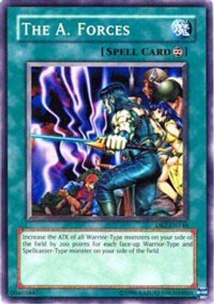 The A. Forces (DB2-EN146) - Dark Beginning 2 Unlimited - Premium Yugioh Single from Konami - Just $0.08! Shop now at Game Crave Tournament Store