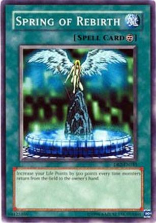 Spring of Rebirth (DB2-EN185) - Dark Beginning 2 Unlimited - Premium Yugioh Single from Konami - Just $0.25! Shop now at Game Crave Tournament Store