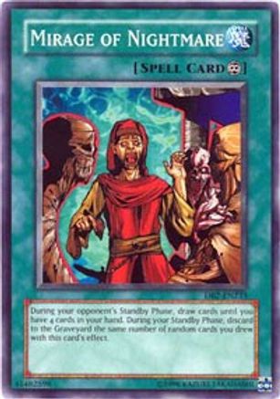 Mirage of Nightmare (DB2-EN233) - Dark Beginning 2 Unlimited - Premium Yugioh Single from Konami - Just $1.38! Shop now at Game Crave Tournament Store