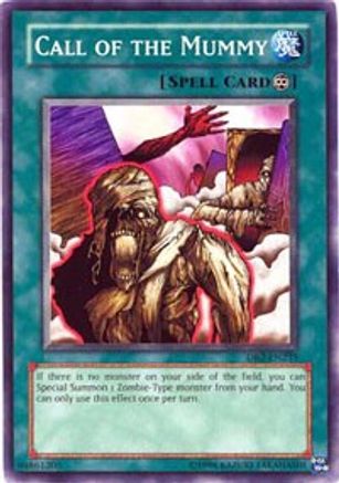 Call of the Mummy (DB2-EN235) - Dark Beginning 2 Unlimited - Premium Yugioh Single from Konami - Just $0.08! Shop now at Game Crave Tournament Store