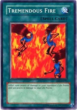 Tremendous Fire (DB2-EN053) - Dark Beginning 2 Unlimited - Premium Yugioh Single from Konami - Just $0.55! Shop now at Game Crave Tournament Store