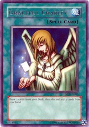 Graceful Charity (DB2-EN095) - Dark Beginning 2 Unlimited - Premium Yugioh Single from Konami - Just $4.85! Shop now at Game Crave Tournament Store
