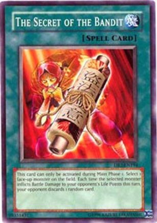 The Secret of the Bandit (DB2-EN194) - Dark Beginning 2 Unlimited - Premium Yugioh Single from Konami - Just $0.36! Shop now at Game Crave Tournament Store
