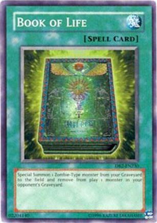 Book of Life (DB2-EN230) - Dark Beginning 2 Unlimited - Premium Yugioh Single from Konami - Just $2.28! Shop now at Game Crave Tournament Store