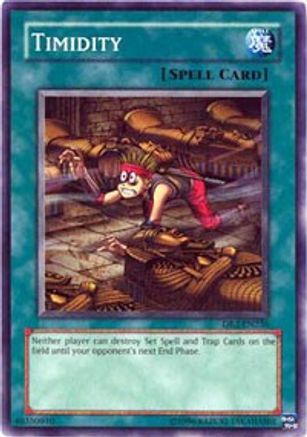 Timidity (DB2-EN236) - Dark Beginning 2 Unlimited - Premium Yugioh Single from Konami - Just $0.29! Shop now at Game Crave Tournament Store