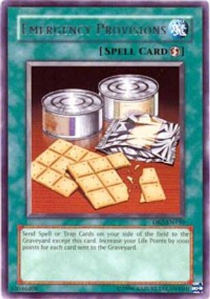 Emergency Provisions (DB2-EN150) - Dark Beginning 2 Unlimited - Premium Yugioh Single from Konami - Just $2.30! Shop now at Game Crave Tournament Store