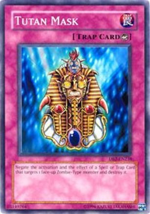 Tutan Mask (DB2-EN238) - Dark Beginning 2 Unlimited - Premium Yugioh Single from Konami - Just $0.25! Shop now at Game Crave Tournament Store