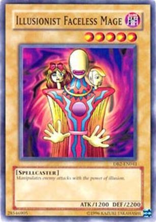 Illusionist Faceless Mage (DB2-EN041) - Dark Beginning 2 Unlimited - Premium Yugioh Single from Konami - Just $0.25! Shop now at Game Crave Tournament Store